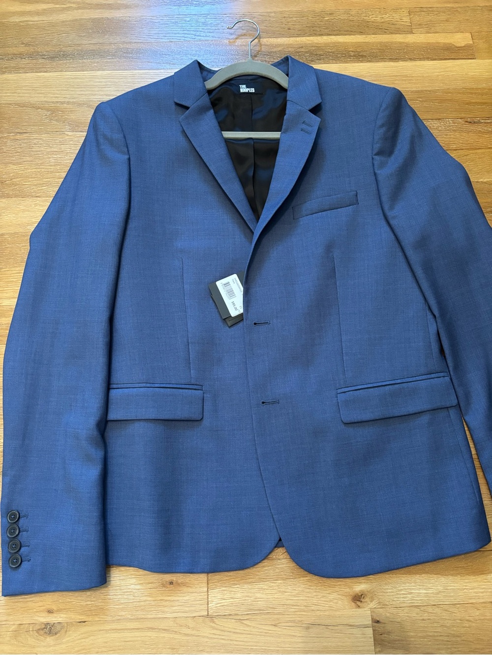 New Men’s The Kooples Blue Blazer Suit Jacket Sport Coat Size 38R US/48R EU NWT